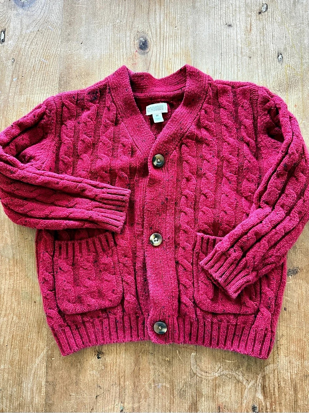 Gymboree Cable Knit Cardigan Size 3T